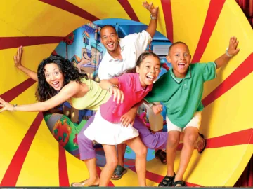 Fun House Barrel within the Fun House on Clifton Hill