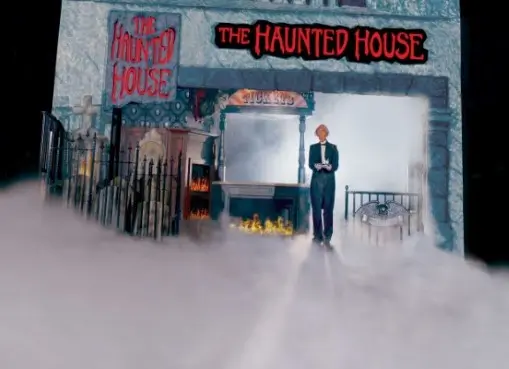 The Haunted House Entrance