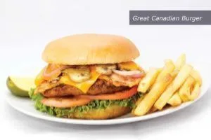 Family Restaurant Canadian Burger