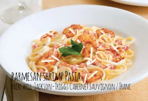 Parmesan Shrimp Pasta