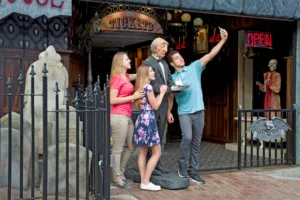 Exterior Shot of the Haunted House on Clifton Hill.