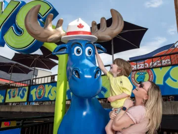 Exterior photo of Blue Moose Gift Shop