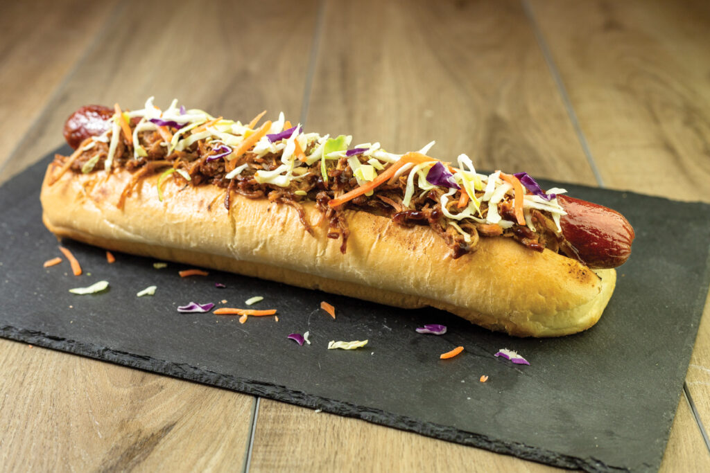 Foot long hot dogs served up at Clifton Hill Family 
Restaurant