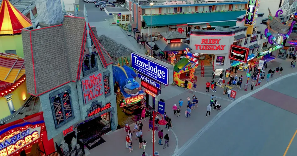 Top down view of Niagara Clifton Group businesses.