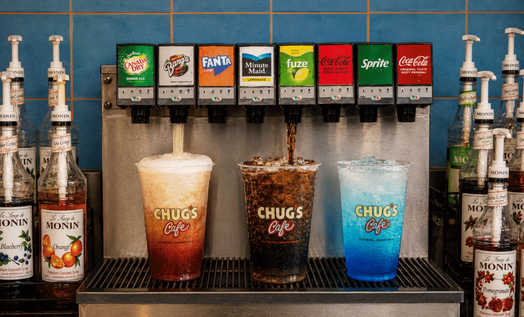 Chugs Dirty Soda Fountain
